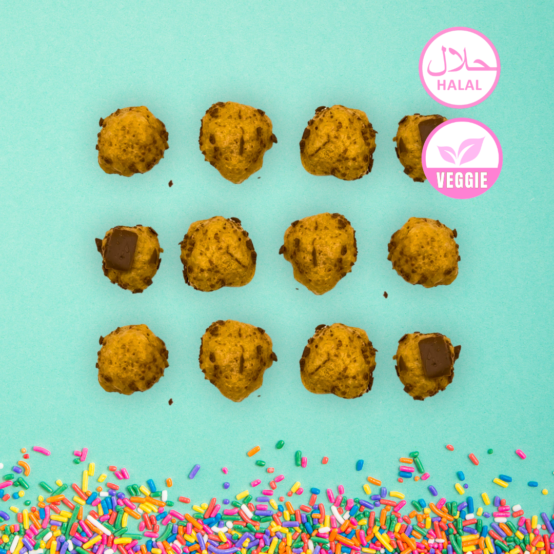 Gefriergetrocknete Schoko-Karamell