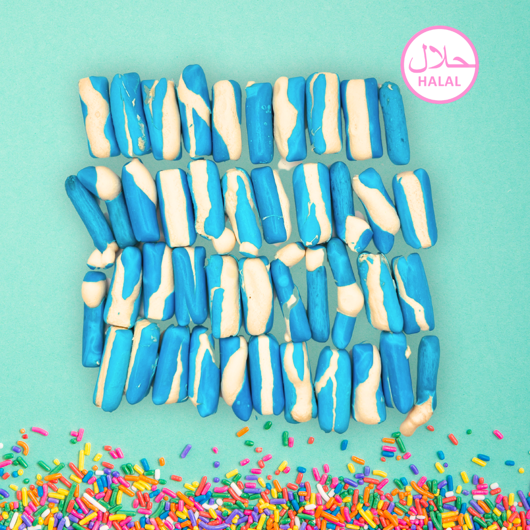 Gefriergetrocknete Crunchies Blue