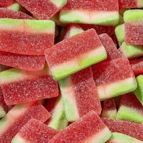 Halal Wassermelonenscheiben für Pick & Mix.