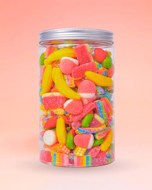 Pick & Mix Halal Süßigkeiten – 1500g Dose