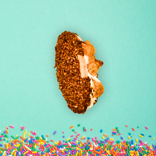 Gefriergetrocknete Karamellsnack von Astrocat Candy