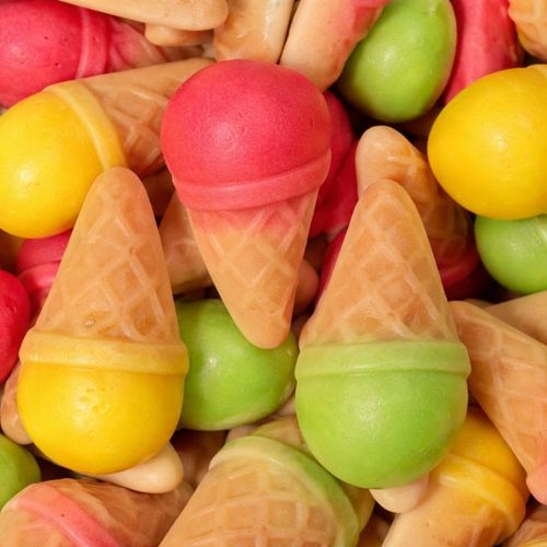 Halal Eiswaffeln für Pick & Mix.
