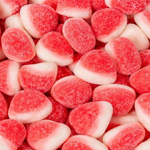 Halal erdbeerküsse für Pick & Mix.