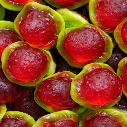 Halal gefüllte Erdbeeren für Pick & Mix.