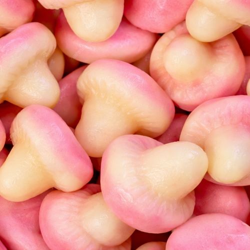 Halal süße Pilze für Pick & Mix.